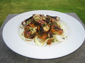 Octopus salad -Litsa!