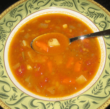 Hearty Greek Lentil Soup Litsa!