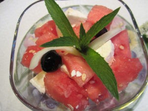 Greek Watermelon-salad-Litsa!