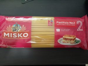 Pasta for PASTITSIO