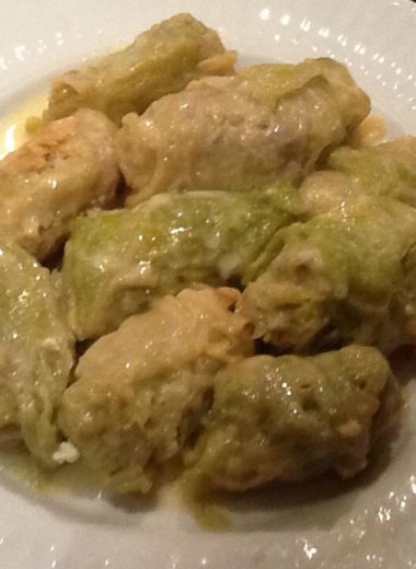 Cabbage rolls - Avgolemono-Litsa!