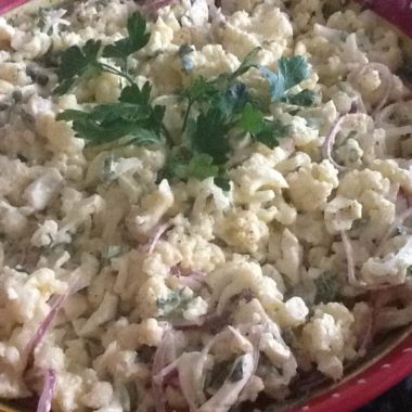 Cauliflower salad Litsa!