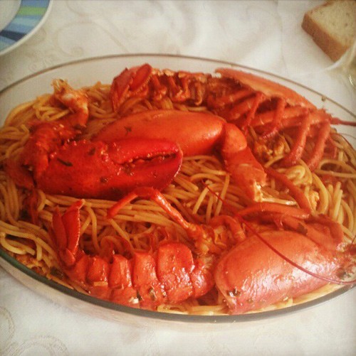 Greek Lobster pasta Astakomakaronada by Litsa!